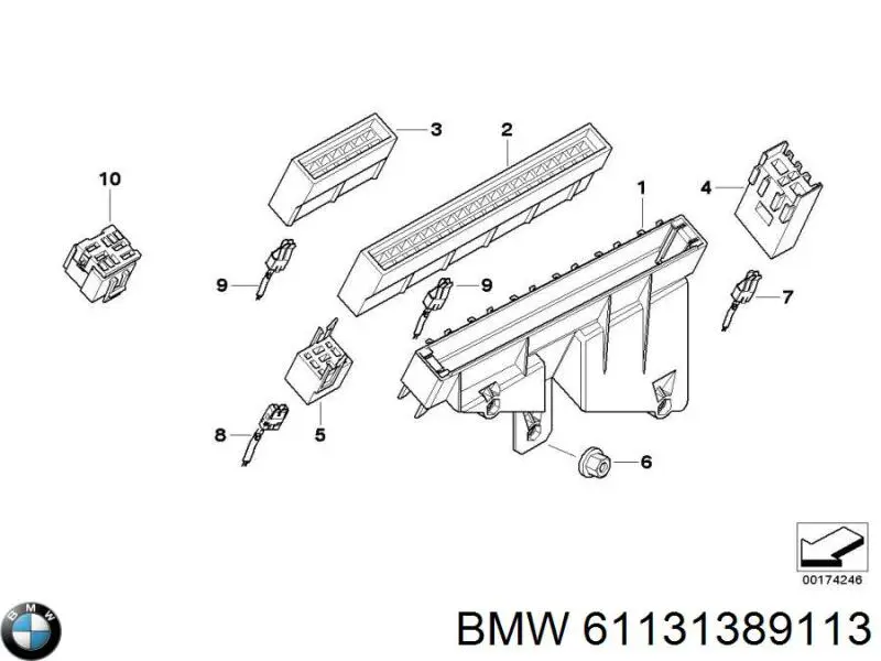 Compre 61131389113 BMW 