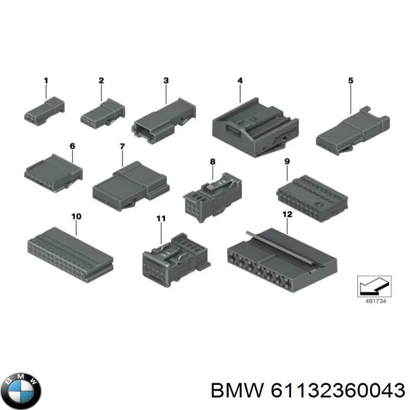  BMW 61132360043 preço, a partir de 25,69 USD