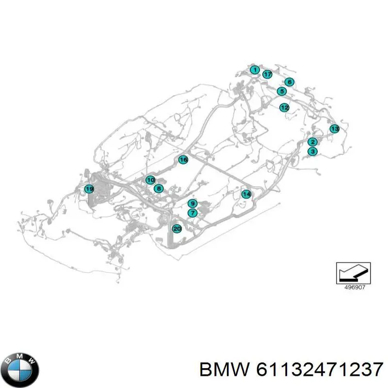 Compre 8364646 BMW Tampão de panela de motor