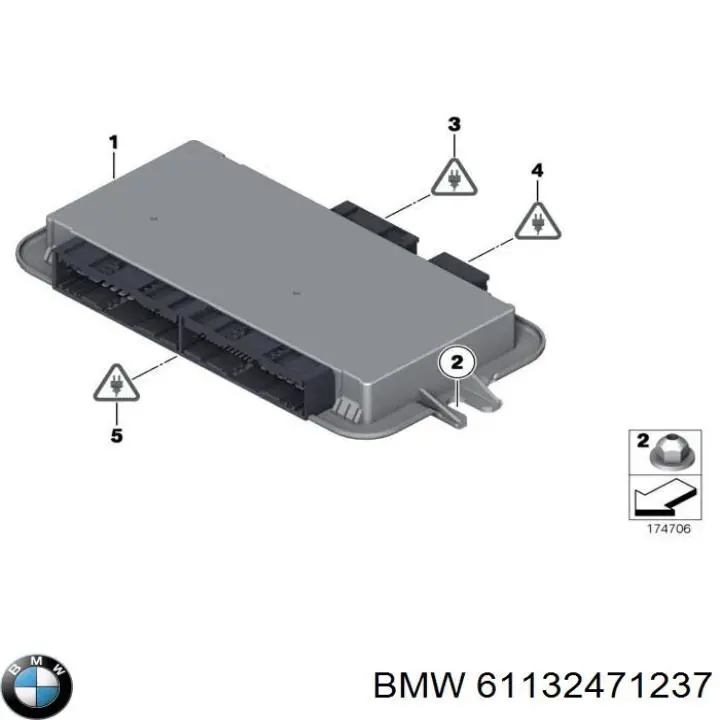 Compre 8364646 BMW Tampão de panela de motor