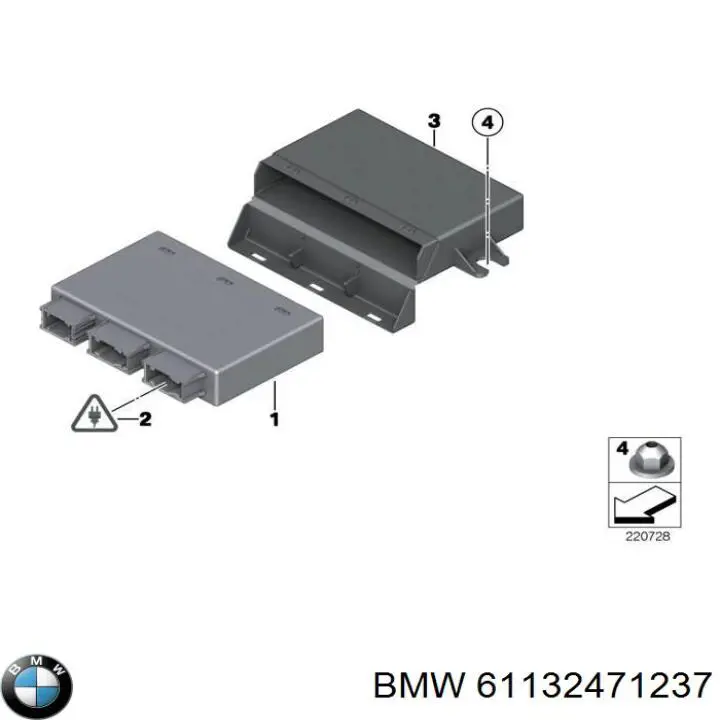 Tampão de panela de motor 8364646 BMW