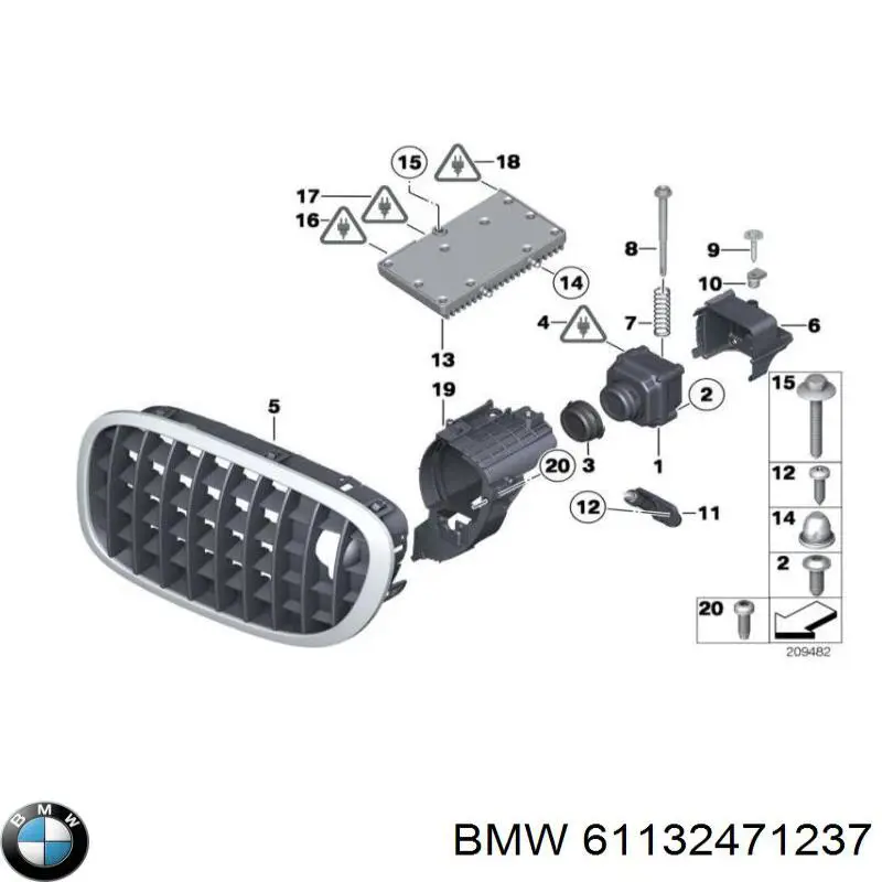 Tampão de panela de motor BMW 61132471237 preço, a partir de 11,05 USD