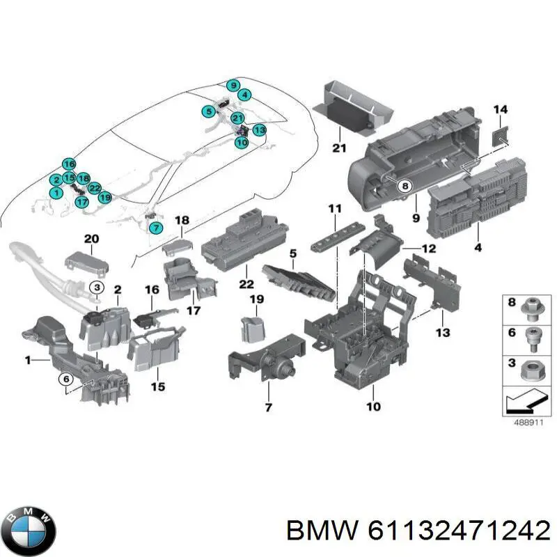 Compre 61132471242 BMW 