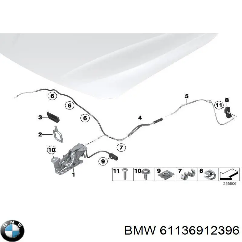 61136912396 BMW 