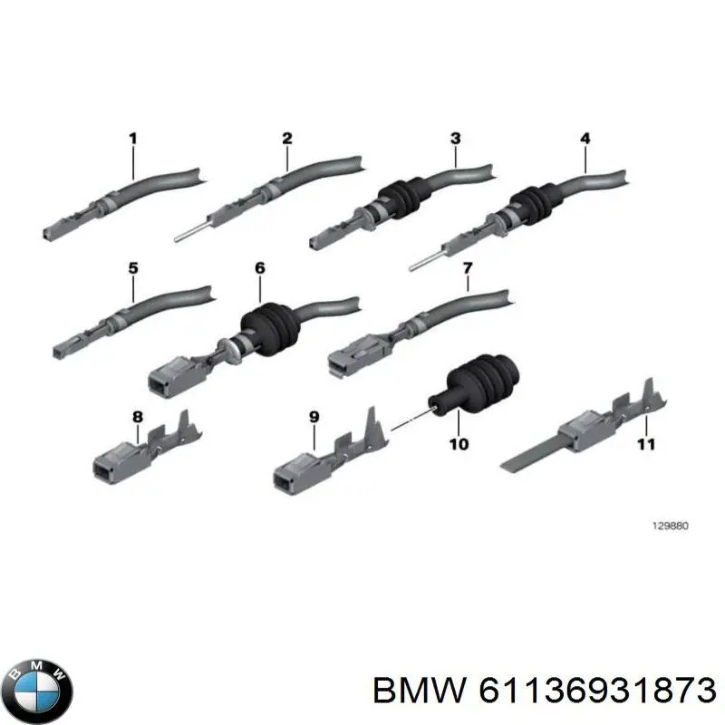 Compre 61136931873 BMW Tampão de panela de motor
