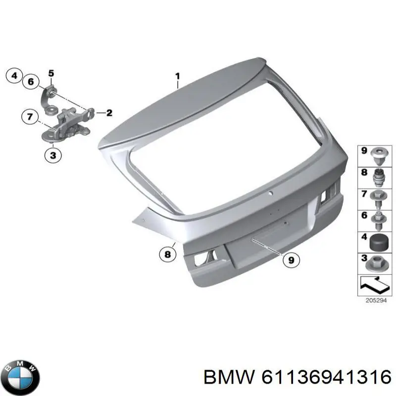 61136941316 BMW 