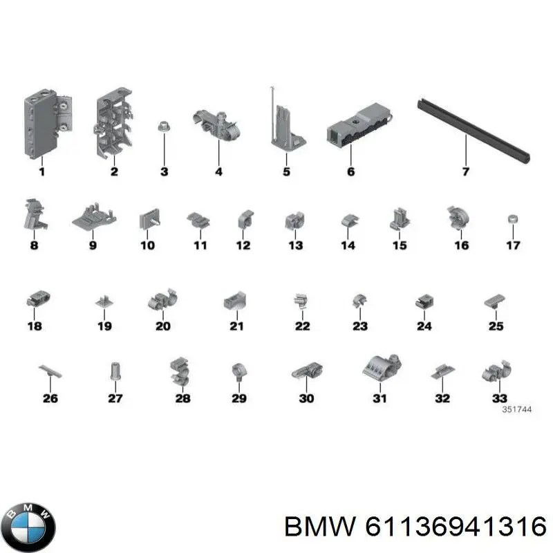  BMW 61136941316 preço, a partir de 8,42 USD