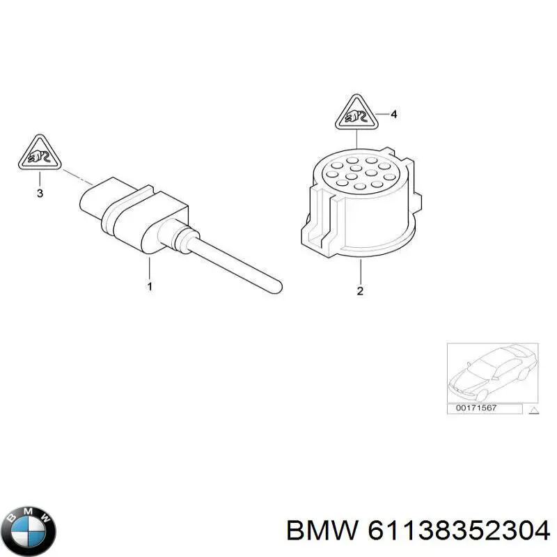 61138352304 BMW 
