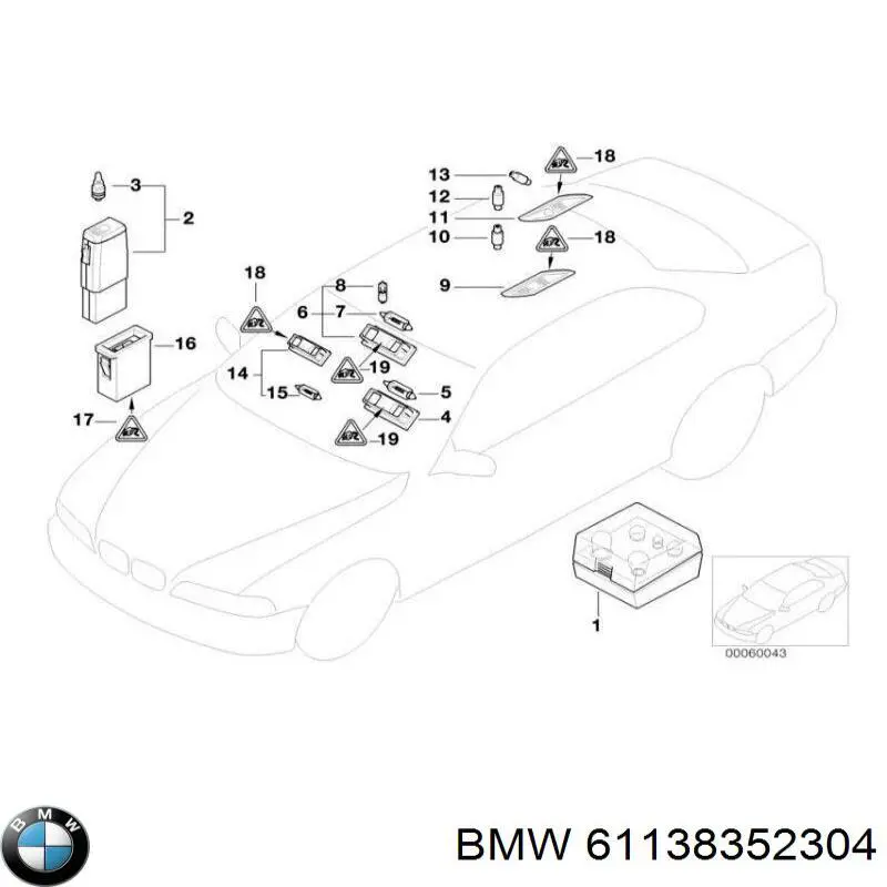  BMW 61138352304 preço, a partir de 30,25 USD