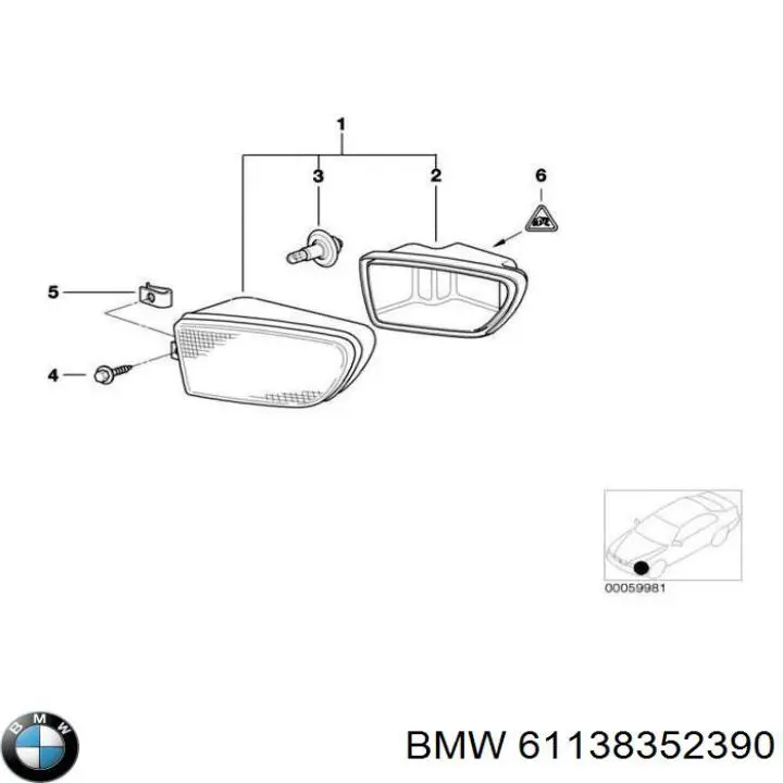  BMW 61138352382 preço, a partir de 29,83 USD