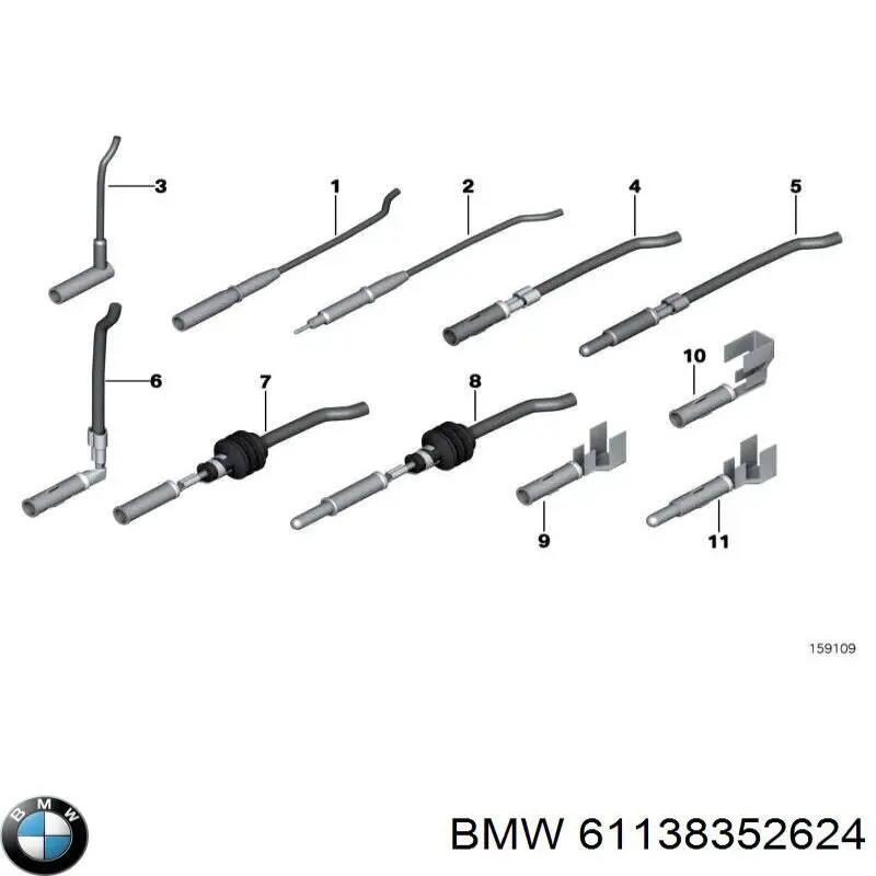 Compre 61138352624 BMW 