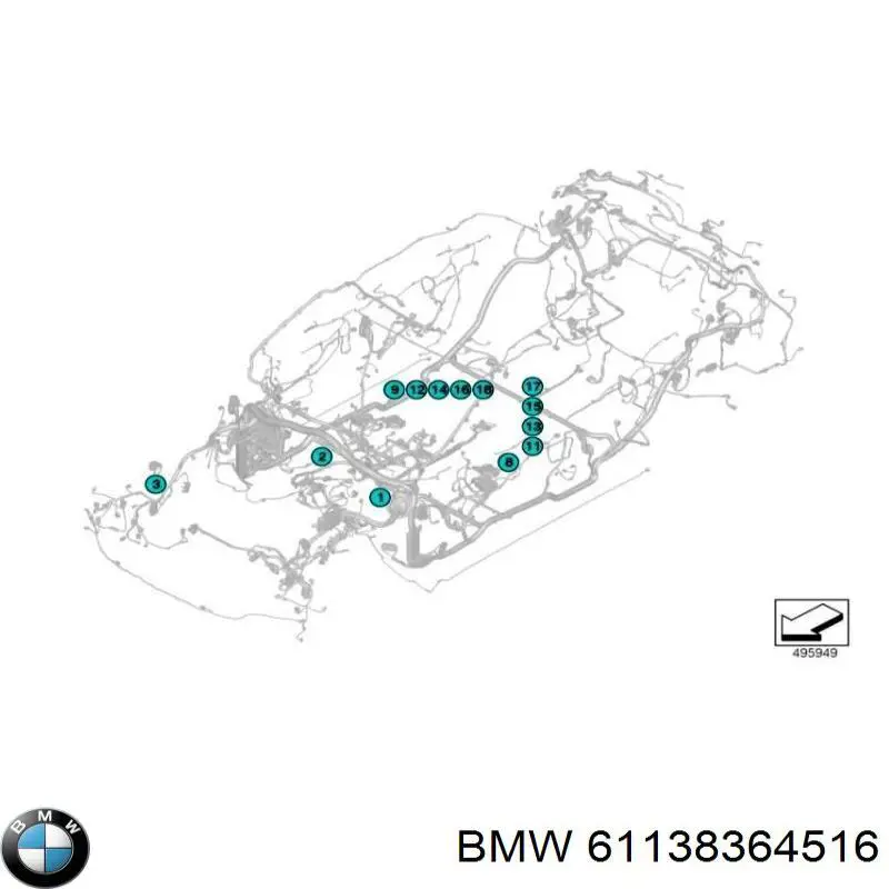 61138364516 BMW 