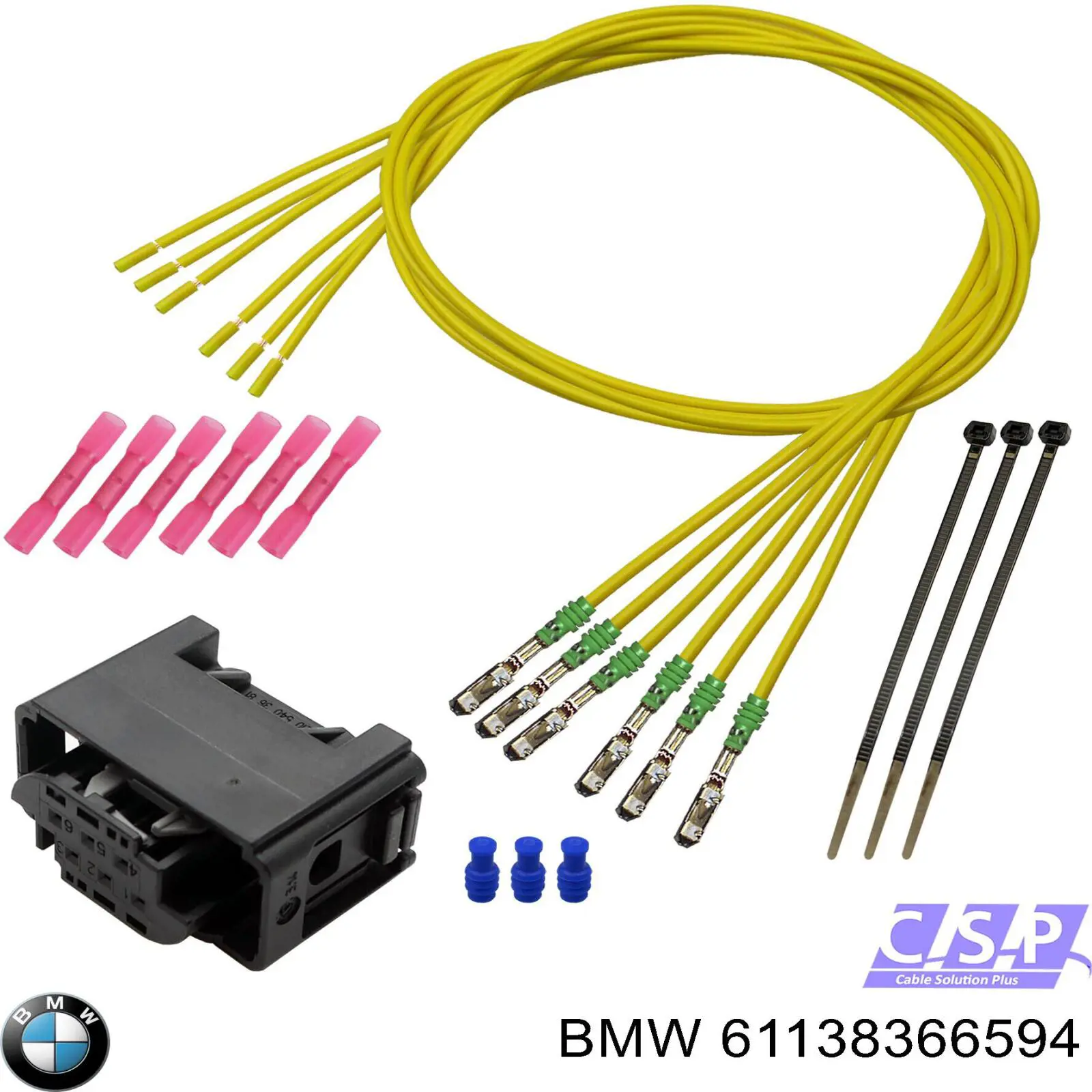 61138366594 BMW Desengate (ficha) das luzes
