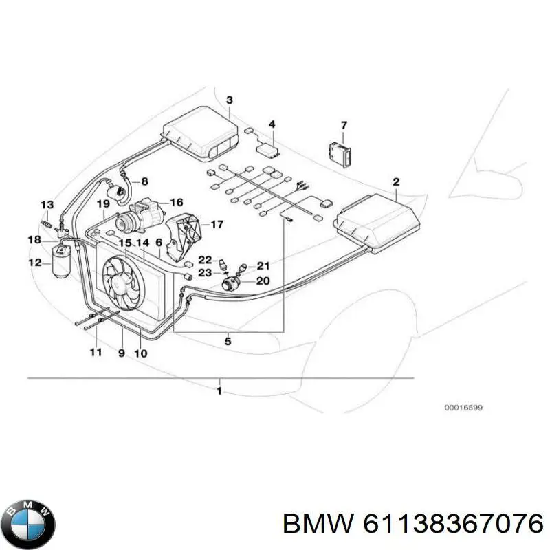  BMW 61138367076 preço, a partir de 20,50 USD