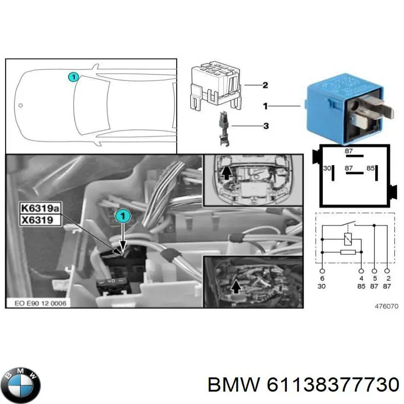  BMW 61138377730 preço, a partir de 3,83 USD