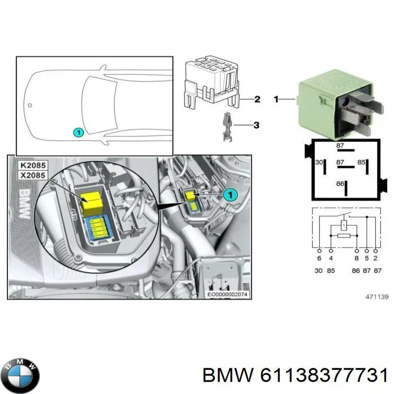  BMW 61138377731 preço, a partir de 3,72 USD