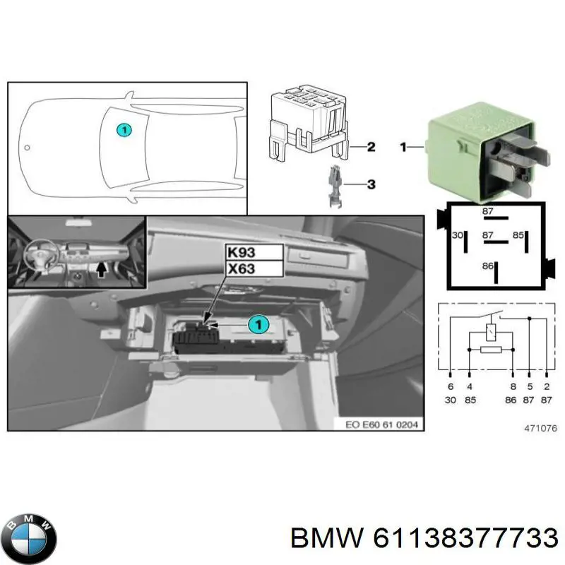 Compre 61138377734 BMW 