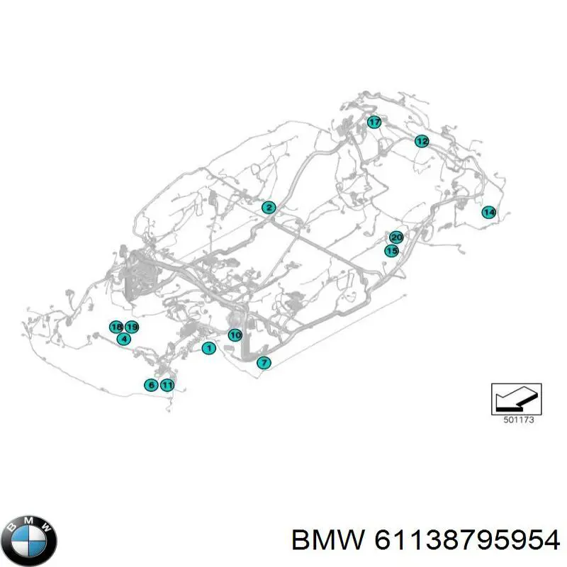 61138795954 BMW Conector universal