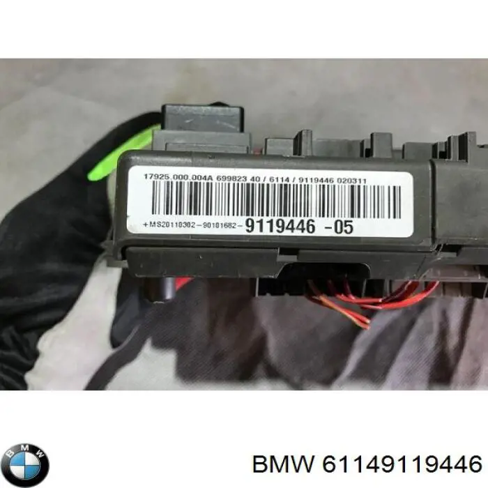 61149119446 BMW Unidade de dispositivos de segurança