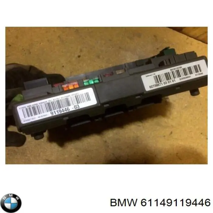 61149119446 BMW Unidade de dispositivos de segurança