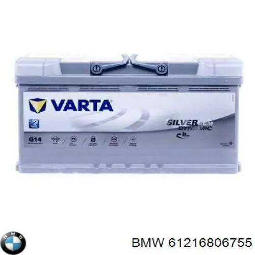 61216806755 BMW Bateria recarregável (PILHA)