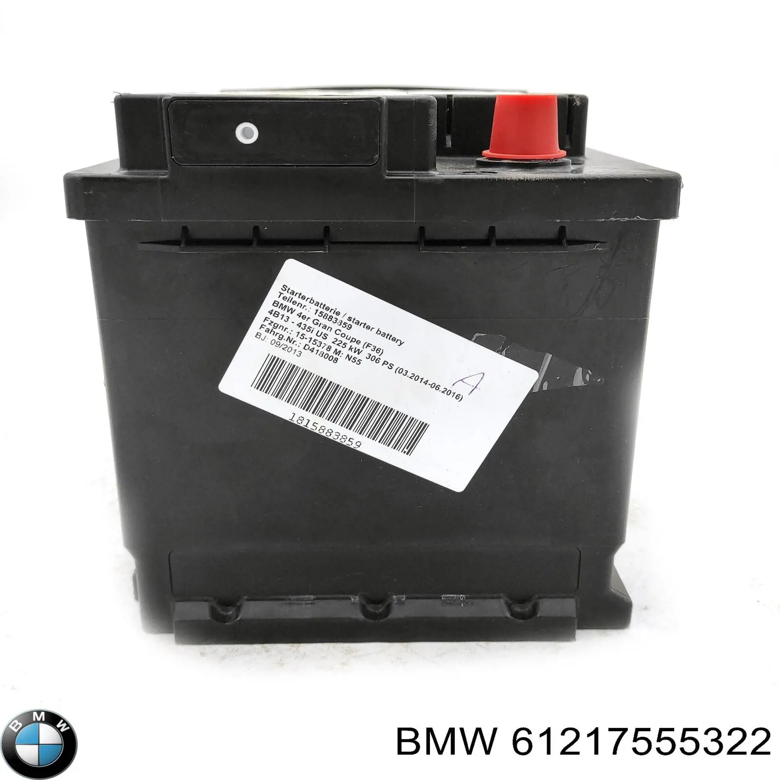 Bateria recarregável (PILHA) 61217555322 BMW