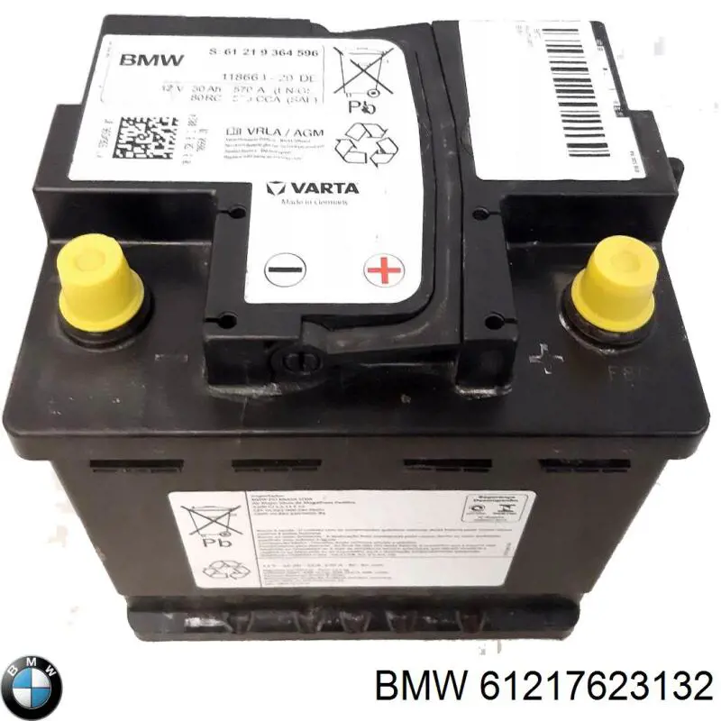 61217623132 BMW Bateria recarregável (PILHA)