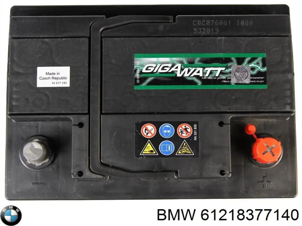 Compre 61218377140 BMW Bateria recarregável (PILHA)