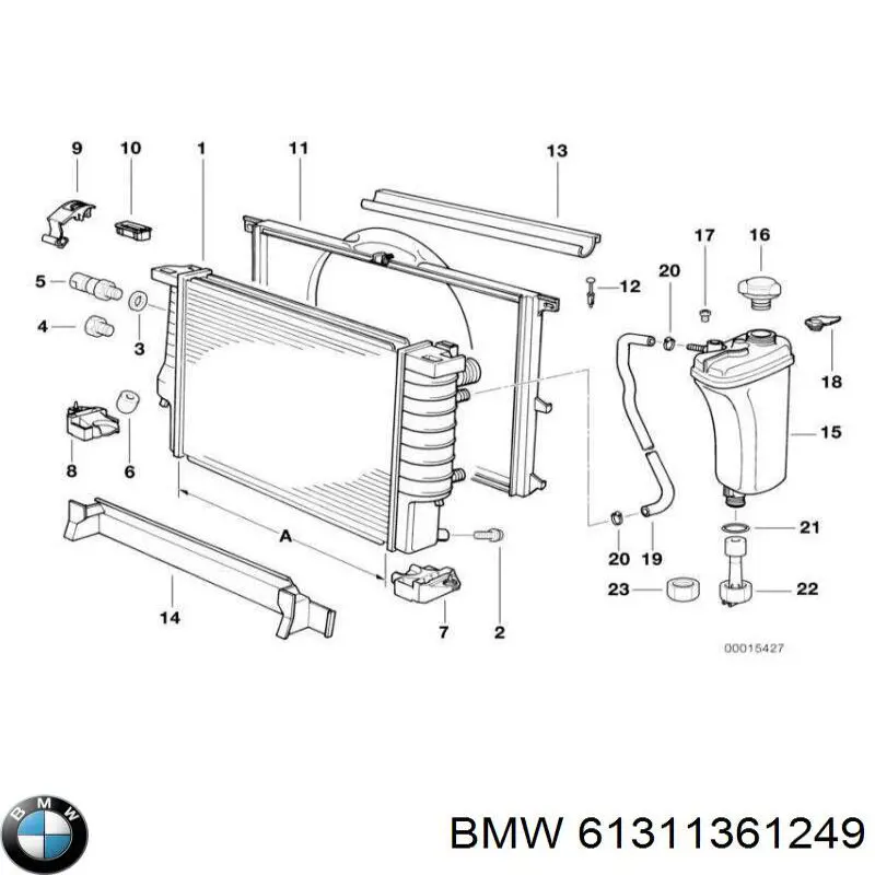 Compre 61311361249 BMW 