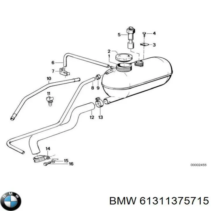 Compre 61311375715 BMW Sensor do nível do fluido de esfriamento no tanque