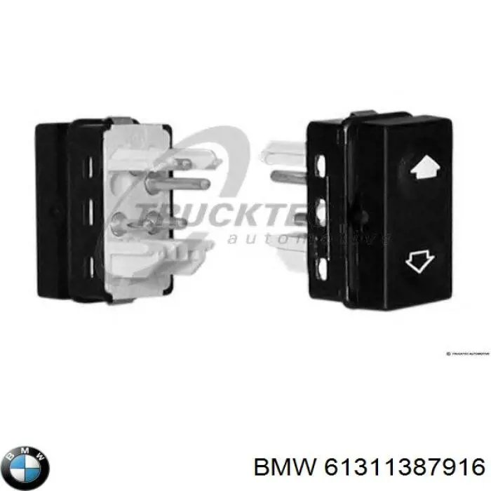 61311387916 BMW Comutador de controlo de alcapão