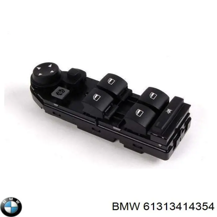 Unidade de botões dianteira esquerda de controlo de elevador de vidro BMW 61313414354 preço, a partir de 62,02 EUR