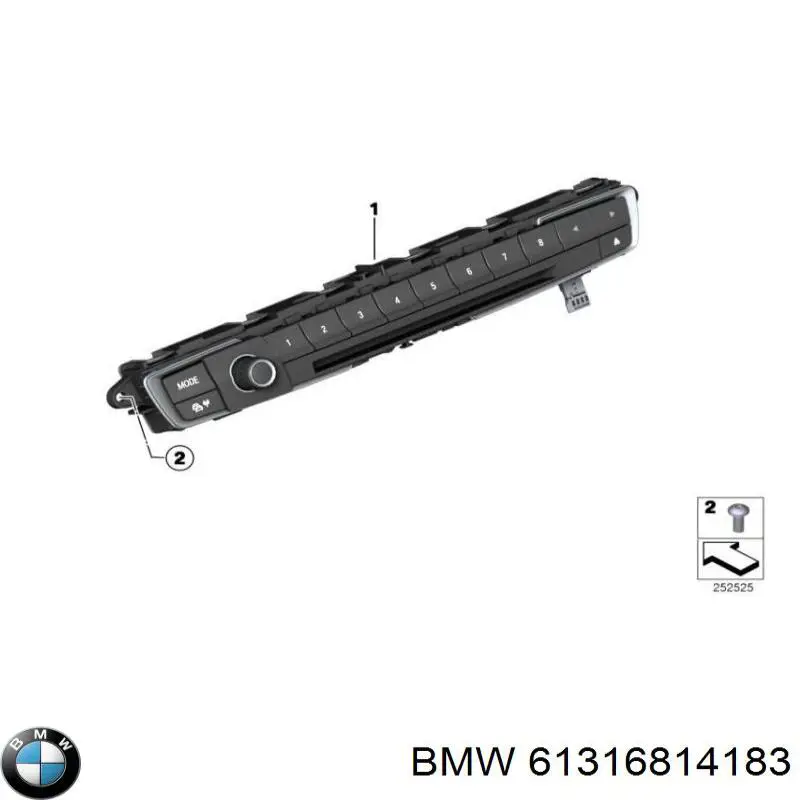 61316814183 BMW 