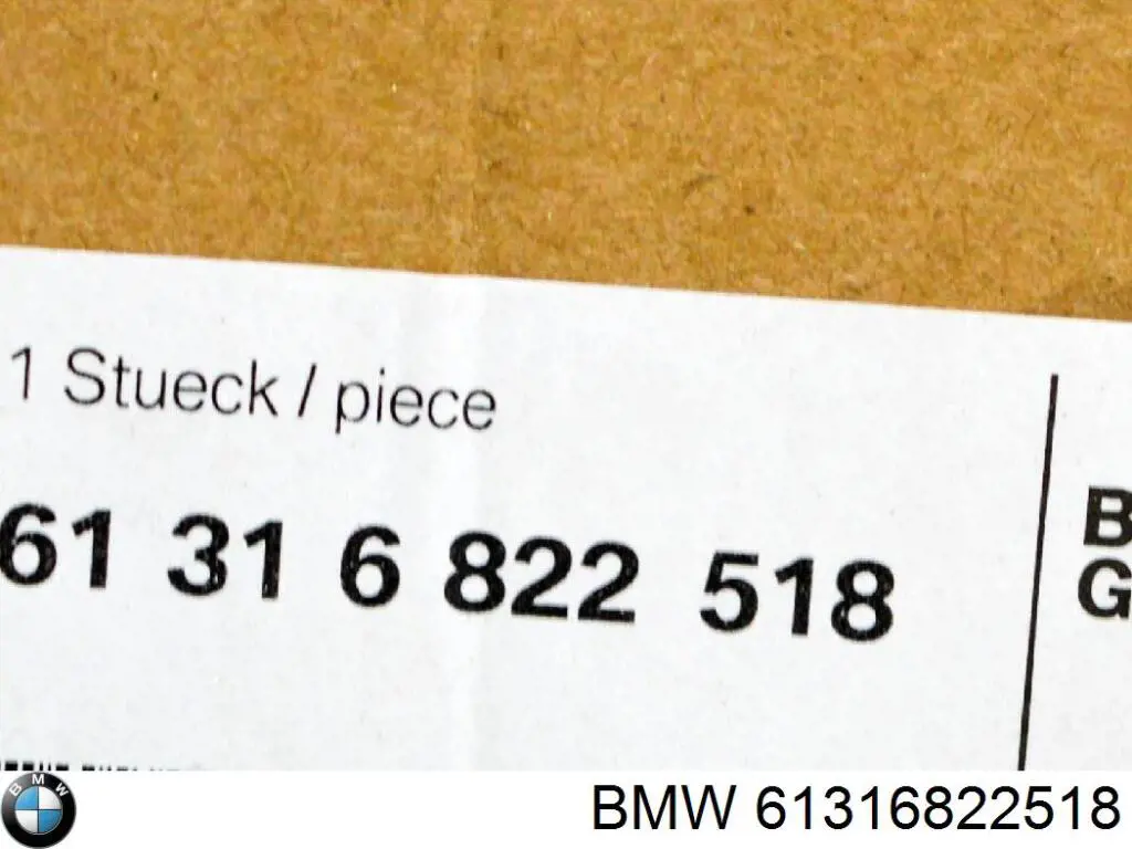 61316822518 BMW Tecla do freio de estacionamento eletromecânico