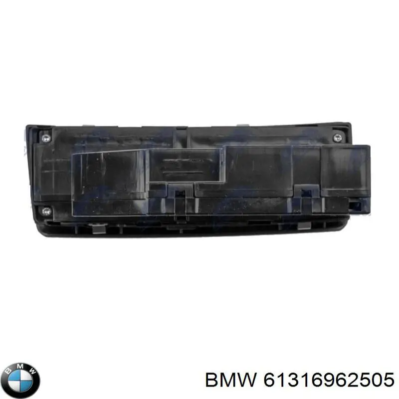 61316962505 BMW Unidade de botões dianteira esquerda de controlo de elevador de vidro