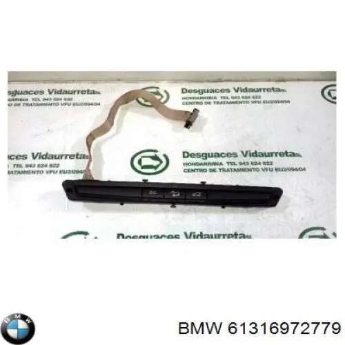 61319180945 BMW Bloco de botões do console central