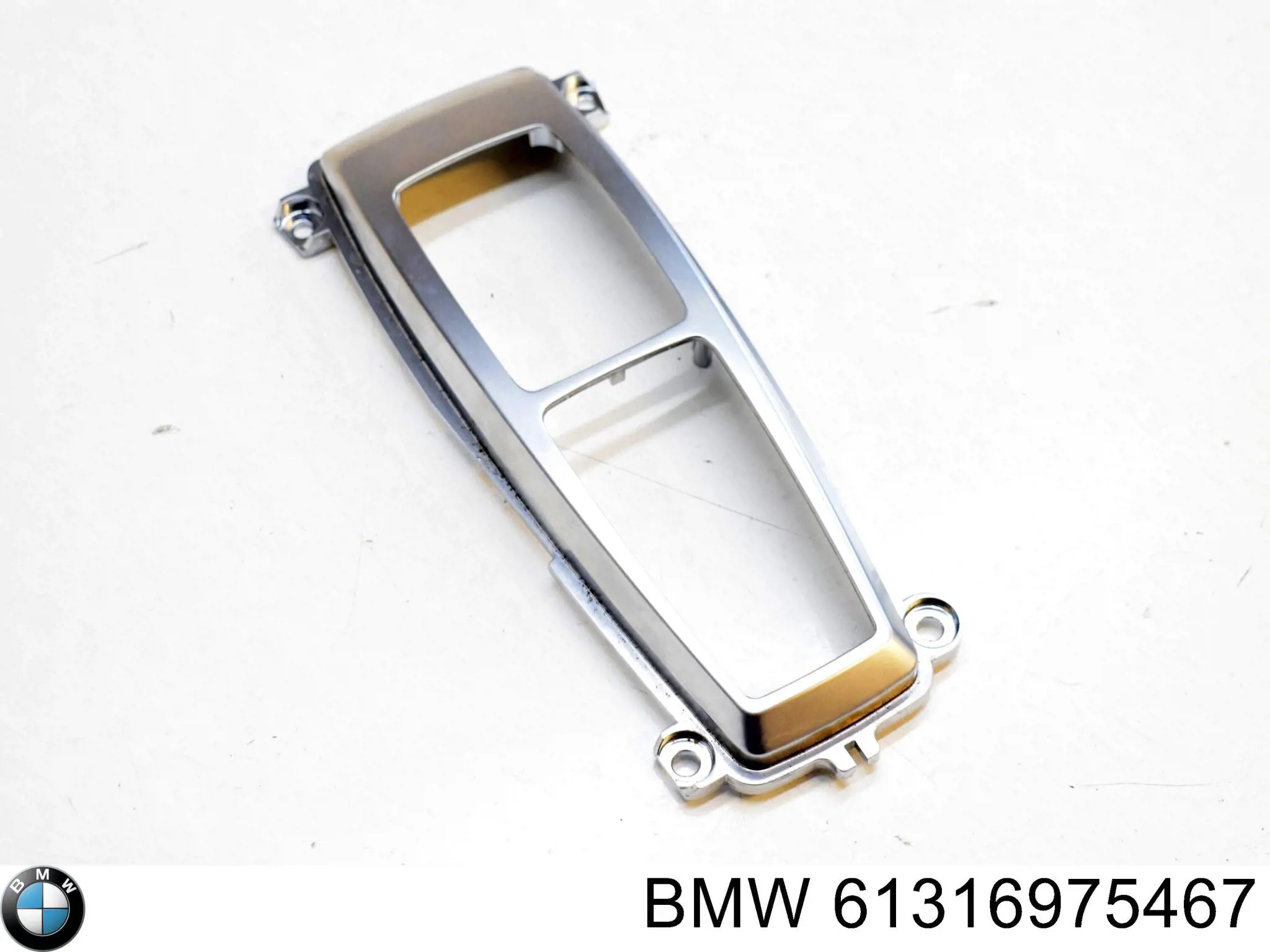 61316975467 BMW Placa sobreposta de concola da avalanca de mudança da Caixa Automática de Mudança
