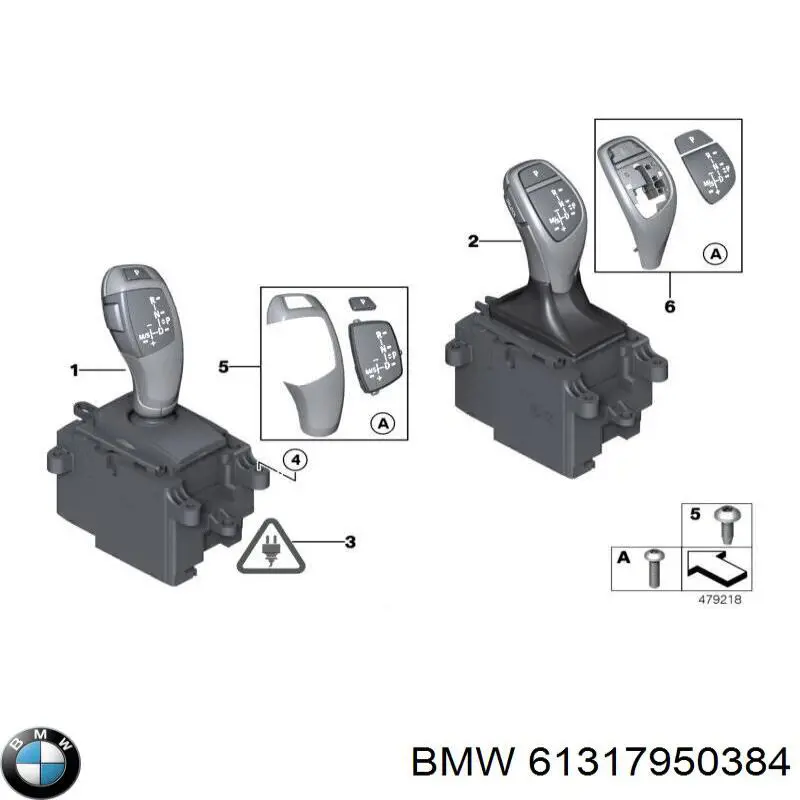 61317950384 BMW Mecanismo de mudança (ligação)