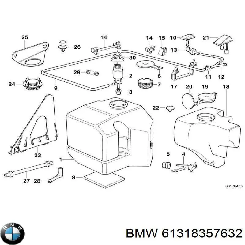 61318357632 BMW 