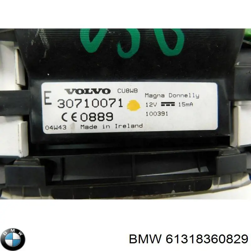 Compre 61318360829 BMW Unidade de botões dianteira esquerda de controlo de elevador de vidro