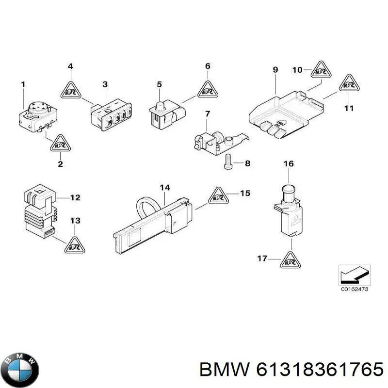  BMW 61316904301 preço, a partir de 62,99 USD