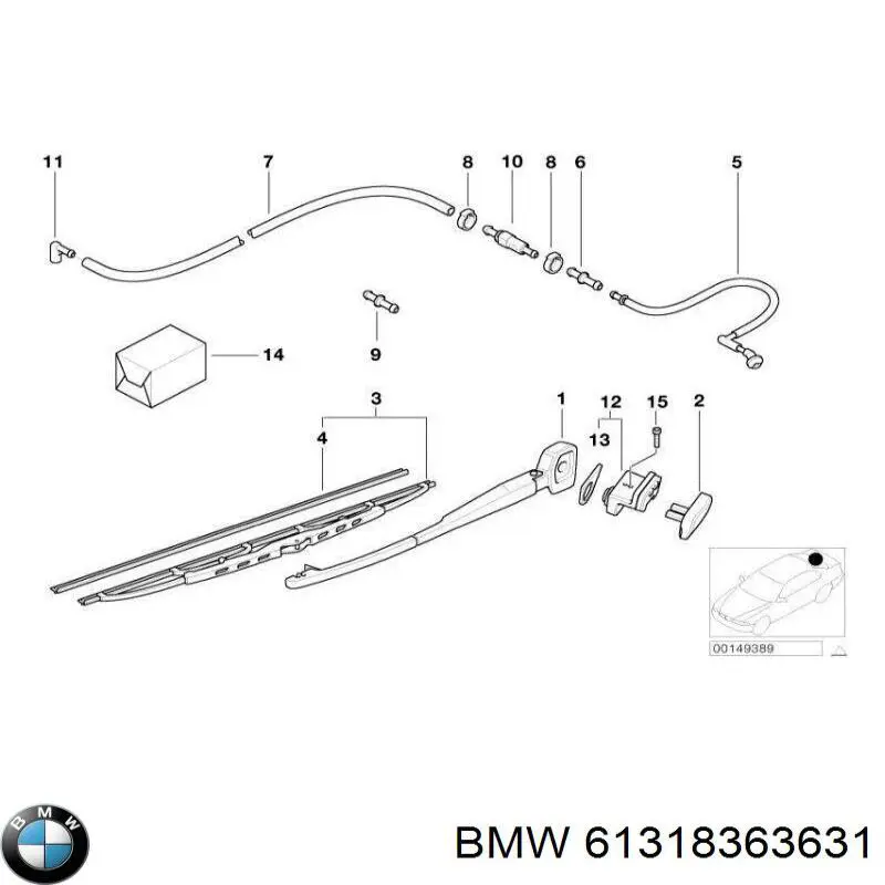 BMW 61318363631 preço, a partir de 33,11 USD