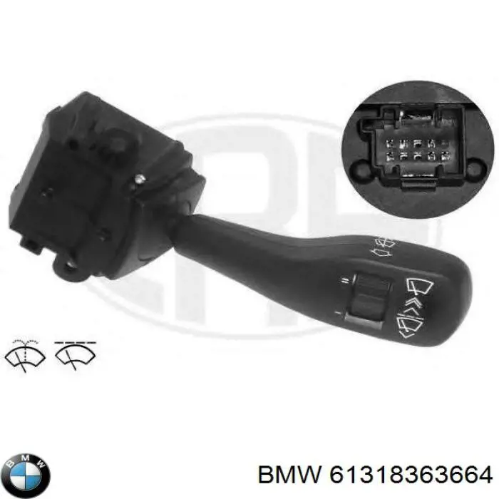 Comutador direito instalado na coluna da direção BMW 61318363664 preço, a partir de 40,86 USD