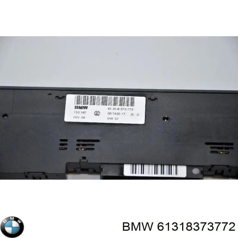 61316927072 BMW Bloco de botões do console central
