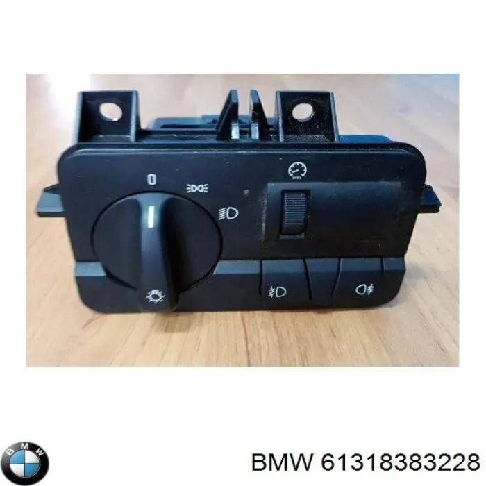 61318383228 BMW Comutador das luzes no "painel de instrumentos"