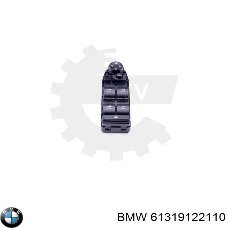 Unidade de botões dianteira esquerda de controlo de elevador de vidro BMW 61319122110 preço, a partir de 71,51 USD