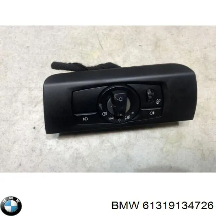 61319134726 BMW Comutador das luzes no "painel de instrumentos"
