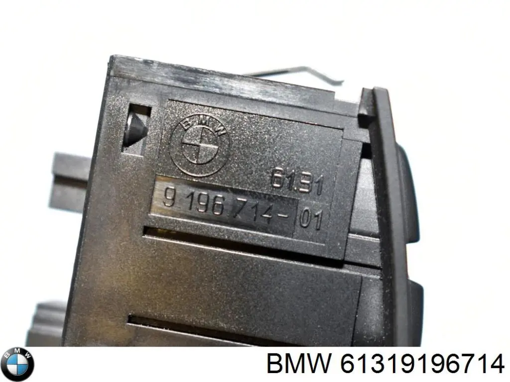 61319196714 BMW Botão de ativação do sinal de emergência