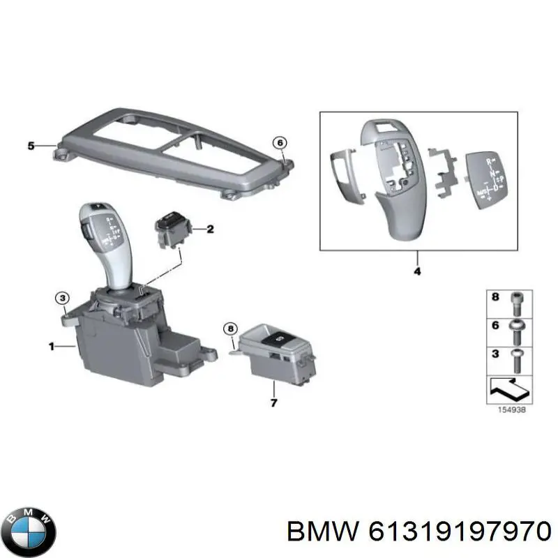  BMW 61319228590 preço, a partir de 1213,83 USD