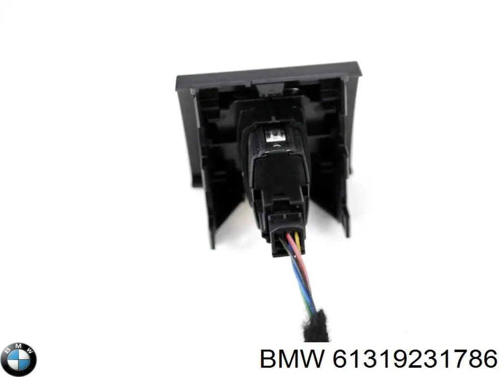 Compre 61319231786 BMW Botão de ativação do sinal de emergência